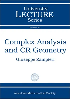 Zampieri |  Complex Analysis and CR Geometry | Buch |  Sack Fachmedien