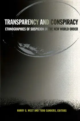 West / Sanders |  Transparency and Conspiracy | eBook | Sack Fachmedien
