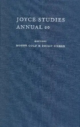 Sicker / Gold |  Joyce Studies Annual 2016 | eBook | Sack Fachmedien