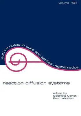 Caristi |  Reaction Diffusion Systems | Buch |  Sack Fachmedien
