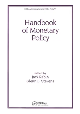 Rabin | Handbook of Monetary Policy | Buch | 978-0-8247-0578-7 | www2.sack.de