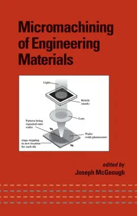 McGeough |  Micromachining of Engineering Materials | Buch |  Sack Fachmedien