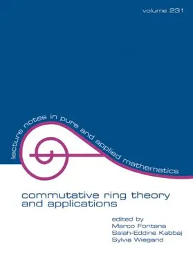 Fontana |  Commutative Ring Theory and Applications | Buch |  Sack Fachmedien