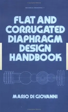 Di Giovanni |  Flat and Corrugated Diaphragm Design Handbook | Buch |  Sack Fachmedien