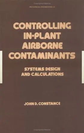 Constance |  Controlling In-Plant Airborne Contaminants | Buch |  Sack Fachmedien