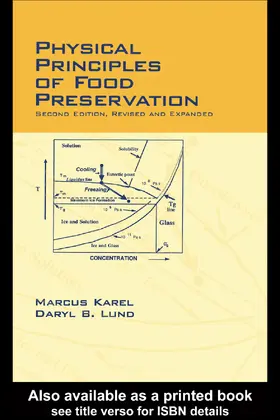 Karel / Lund |  Physical Principles of Food Preservation | Buch |  Sack Fachmedien