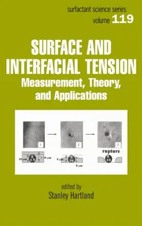 Hartland |  Surface and Interfacial Tension | Buch |  Sack Fachmedien