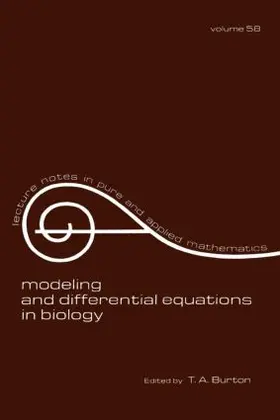 Burton |  Modeling and Differential Equations in Biology | Buch |  Sack Fachmedien