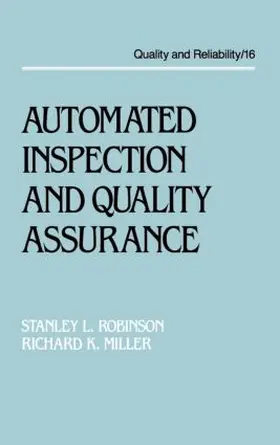 Robinson / Miller |  Automated Inspection and Quality Assurance | Buch |  Sack Fachmedien