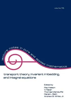 Nelson |  Transport Theory | Buch |  Sack Fachmedien