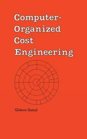 Samid |  Computer-Organized Cost Engineering | Buch |  Sack Fachmedien
