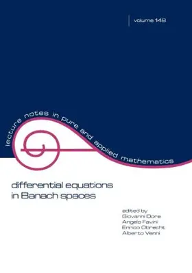 Dore |  Differential Equations in Banach Spaces | Buch |  Sack Fachmedien