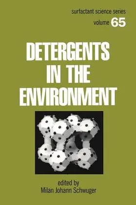 Schwuger |  Detergents and the Environment | Buch |  Sack Fachmedien