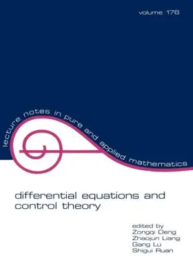 Deng / Liang / Lu |  Differential Equations and Control Theory | Buch |  Sack Fachmedien