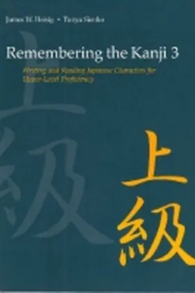 Heisig |  Remembering the Kanji 3 | Buch |  Sack Fachmedien