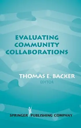 Backer |  Evaluating Community Collaborations | eBook | Sack Fachmedien