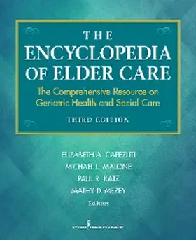 Capezuti / Malone / Katz |  The Encyclopedia of Elder Care | eBook | Sack Fachmedien