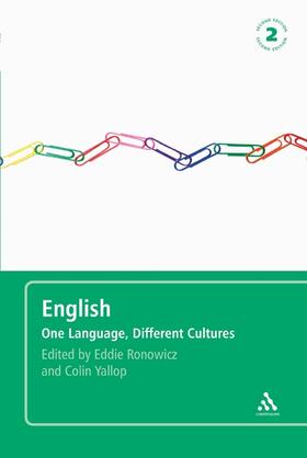 Ronowicz / Yallop |  English: One Language, Different Cultures | Buch |  Sack Fachmedien