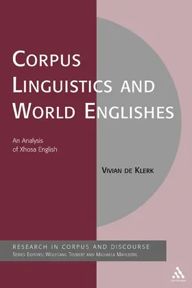 Klerk |  Corpus Linguistics and World Englishes | Buch |  Sack Fachmedien