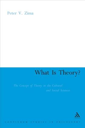 Zima |  What is Theory? | Buch |  Sack Fachmedien