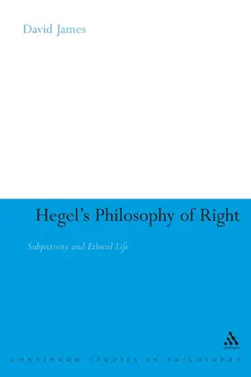 James |  Hegel's Philosophy of Right | Buch |  Sack Fachmedien