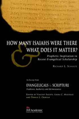 Schultz |  How Many Isaiahs Were There and What Does It Matter? | eBook | Sack Fachmedien
