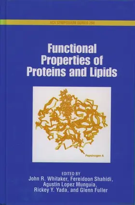 Whitaker / Shahidi / Munguia |  Functional Properties of Proteins and Lipids | Buch |  Sack Fachmedien