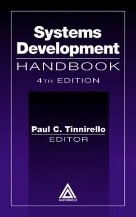 Tinnirello |  Systems Development Handbook, Fourth Edition | Buch |  Sack Fachmedien