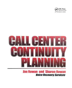 Rowan |  Call Center Continuity Planning | Buch |  Sack Fachmedien