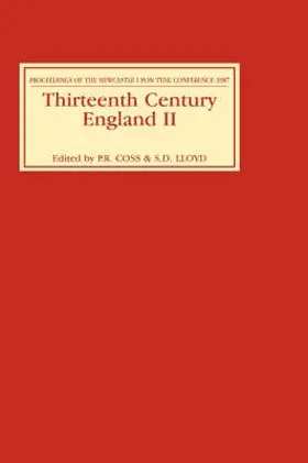 Coss / Lloyd |  Thirteenth Century England II | Buch |  Sack Fachmedien