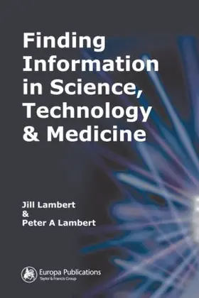 Lambert |  Finding Information in Science, Technology and Medicine | Buch |  Sack Fachmedien