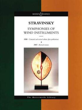  Stravinsky - Symphonies of Wind Instruments: The Masterworks Library (Study Score) | Buch |  Sack Fachmedien