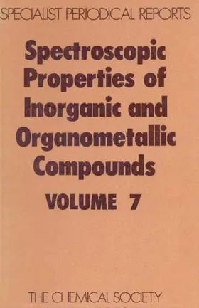 Greenwood |  Spectroscopic Properties of Inorganic and Organometallic Compounds | Buch |  Sack Fachmedien