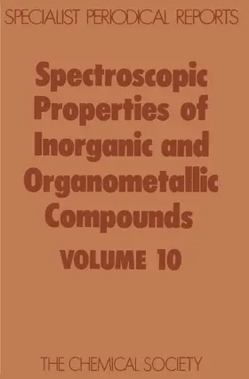Ebsworth |  Spect Properties Inorganic & Organometallic Cmpds | Buch |  Sack Fachmedien