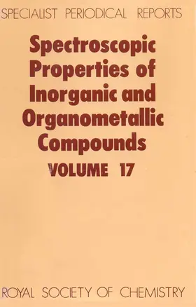 Davidson / Ebsworth |  Spect Properties/inorganic & Organometallic Cmpds, Vol 17 | Buch |  Sack Fachmedien
