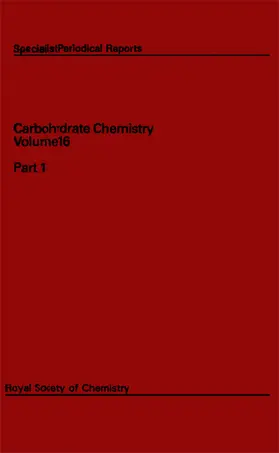 Williams |  Carbohydrate Chemistry Volume 16 | Buch |  Sack Fachmedien