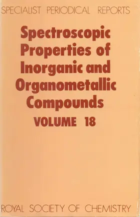 Davidson / Ebsworth |  Spect Properties/inorganic & Organometallic Cmpds, Vol 18 | Buch |  Sack Fachmedien