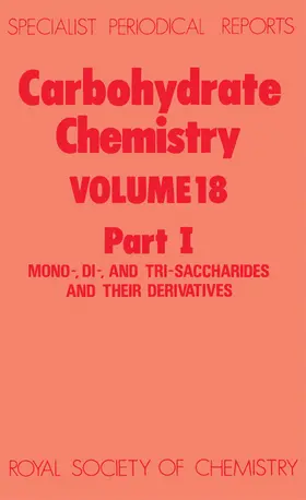 Williams |  Carbohydrate Chemistry Volume 20, Part 1 | Buch |  Sack Fachmedien