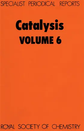 Bond / Webb | Catalysis, Vol 6 | Buch | 978-0-85186-574-4 | sack.de