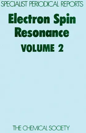 Norman | Electron Spin Resonance Vol 2 | Buch | 978-0-85186-761-8 | www2.sack.de