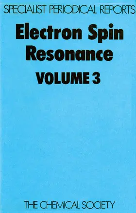 Norman | Electron Spin Resonance Vol 3 | Buch | 978-0-85186-771-7 | sack.de