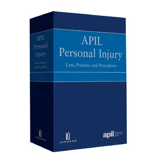 Marshall / McCarthy |  APIL Personal Injury Law, Practice and Precedents | Loseblattwerk |  Sack Fachmedien