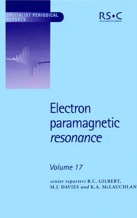 Gilbert / Davies / McLauchlan | Electron Paramagnetic Resonance | Buch | 978-0-85404-310-1 | sack.de