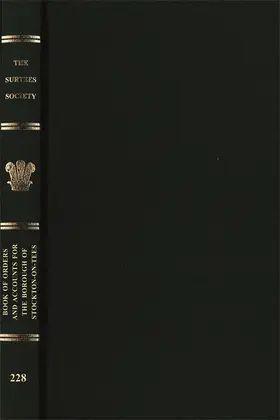 Little |  Book of Orders and Accounts for the Borough of Stockton-on-Tees | Buch |  Sack Fachmedien
