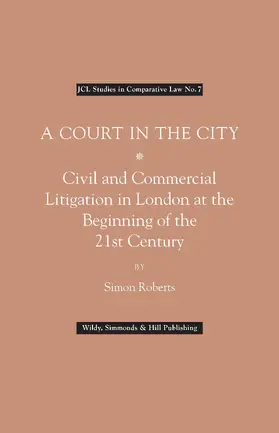 Roberts |  A Court in the City | Buch |  Sack Fachmedien