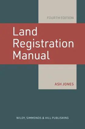 Jones | Land Registration Manual | Buch | 978-0-85490-311-5 | www2.sack.de