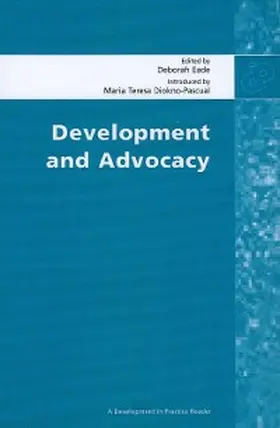 Eade |  Development and Advocacy | eBook | Sack Fachmedien