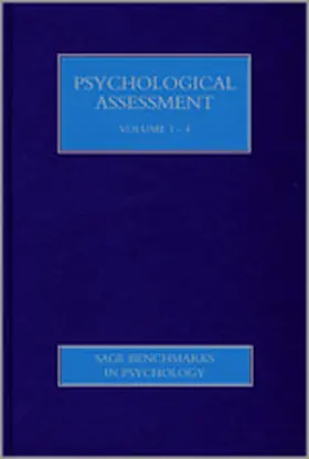 Boyle / Saklofske, Ph.D / Matthews |  Psychological Assessment | Buch |  Sack Fachmedien