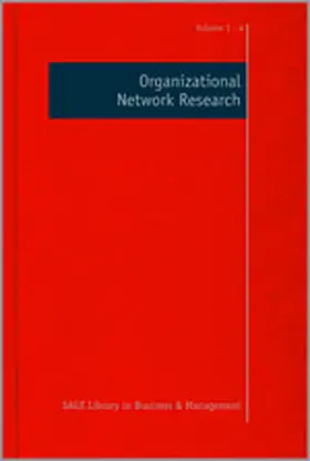 Kilduff / Shipilov |  Organizational Networks | Buch |  Sack Fachmedien