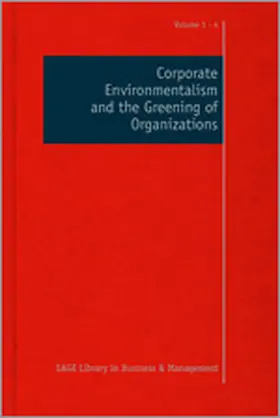 Jermier |  Corporate Environmentalism and the Greening of Organizations | Buch |  Sack Fachmedien